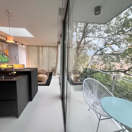 Cocon Luxe Vue Balcon Sauna Jacuzzi Piscine Appartement Villeneuve-lès-Avignon